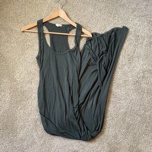 ☝🏽Last Call! Forest Green Racerback Maxi Dress  (sunsetting 🌅: 08.08.24)